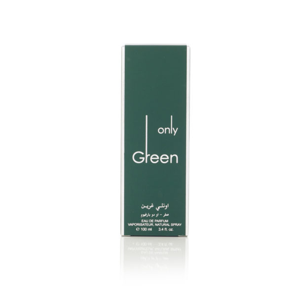 only green perfume box